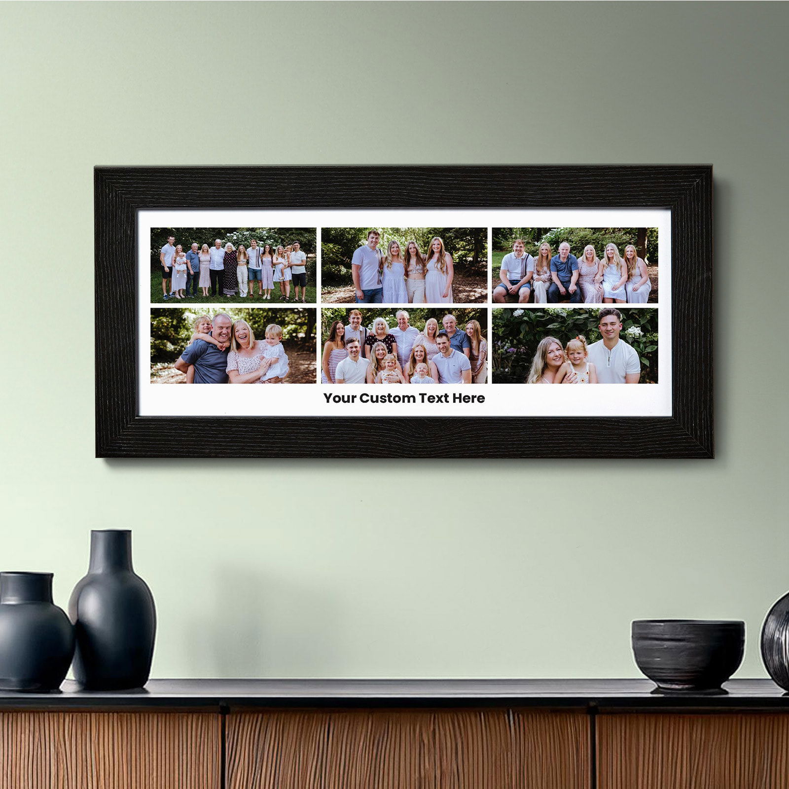 personalised multiple photo framed print
