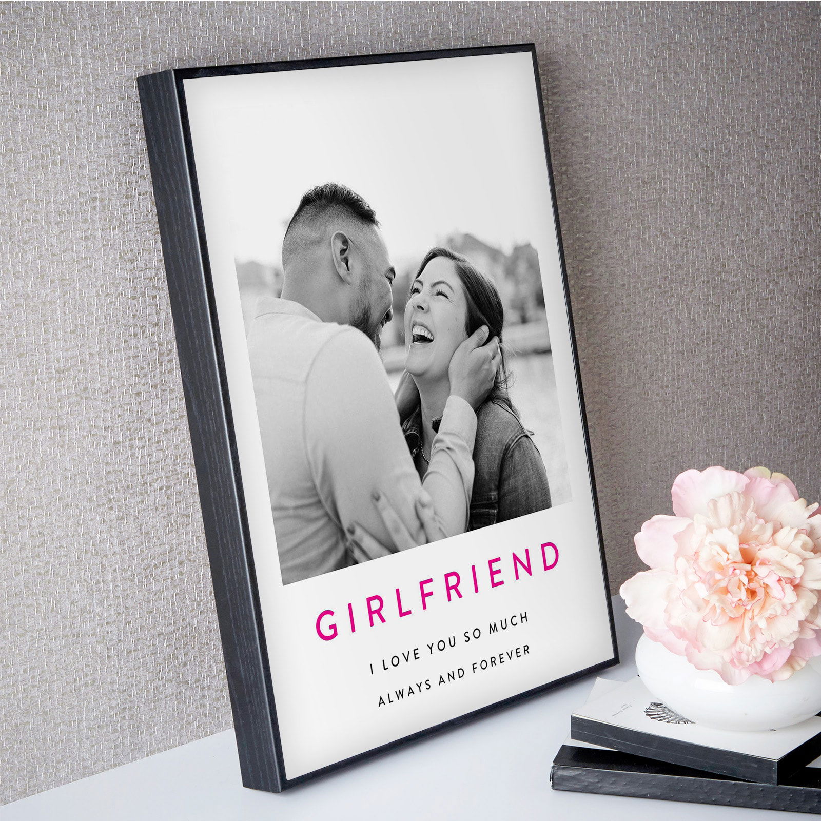 girl friend gift framed photo