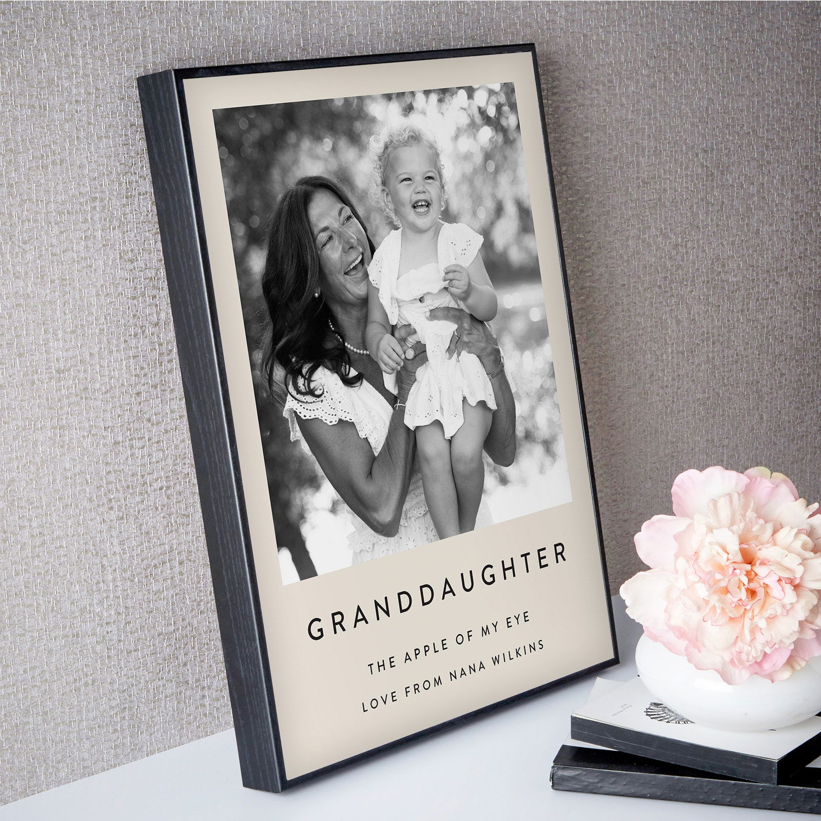 granddaughter picture photo print