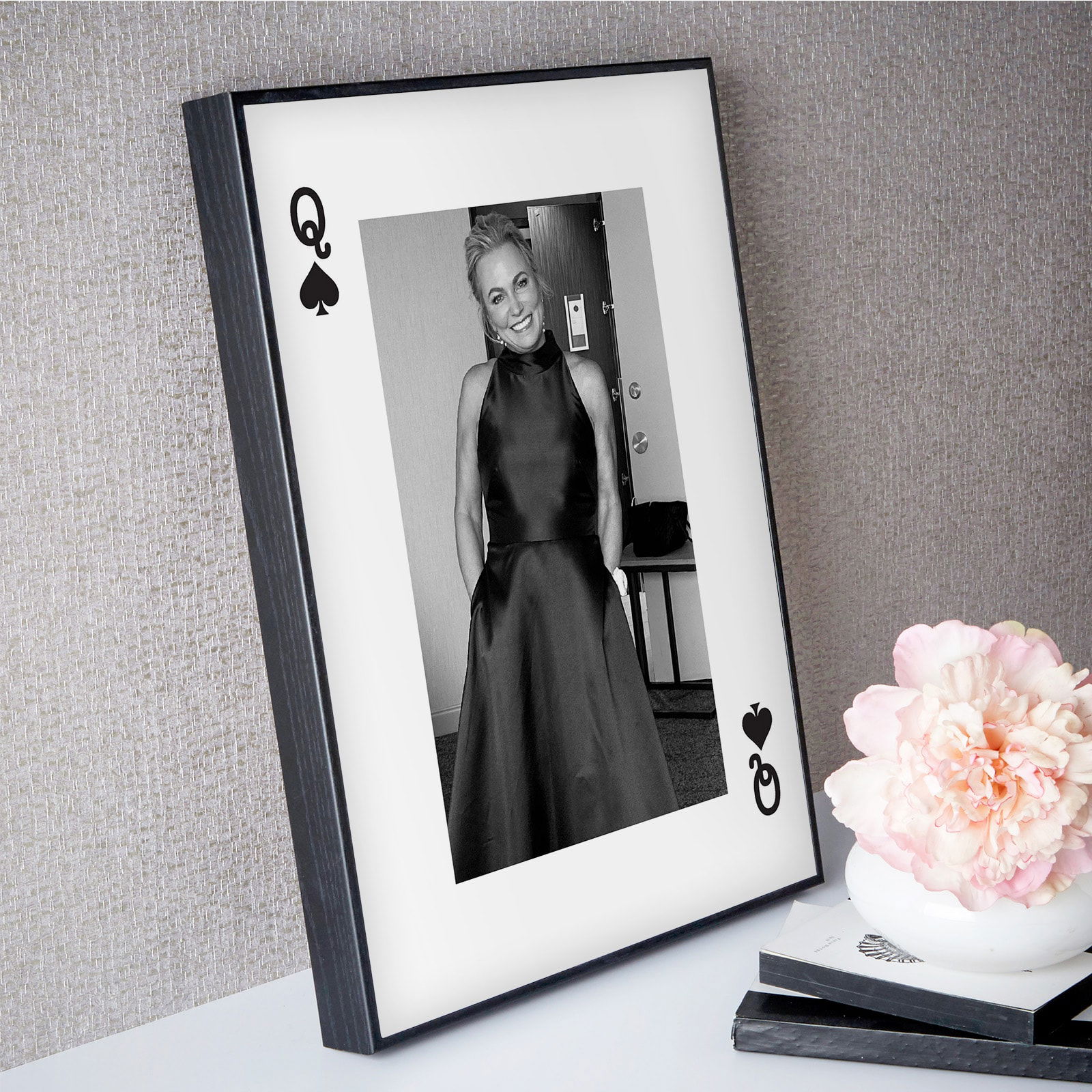 personalised playing card with photo