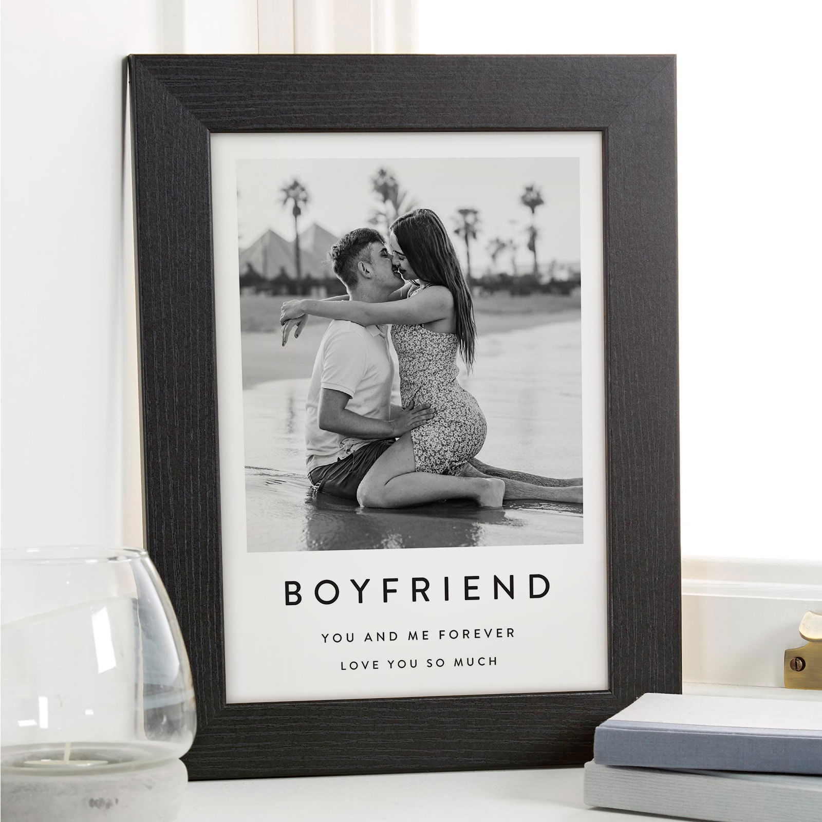 boyfriend gift ideas framed photo print