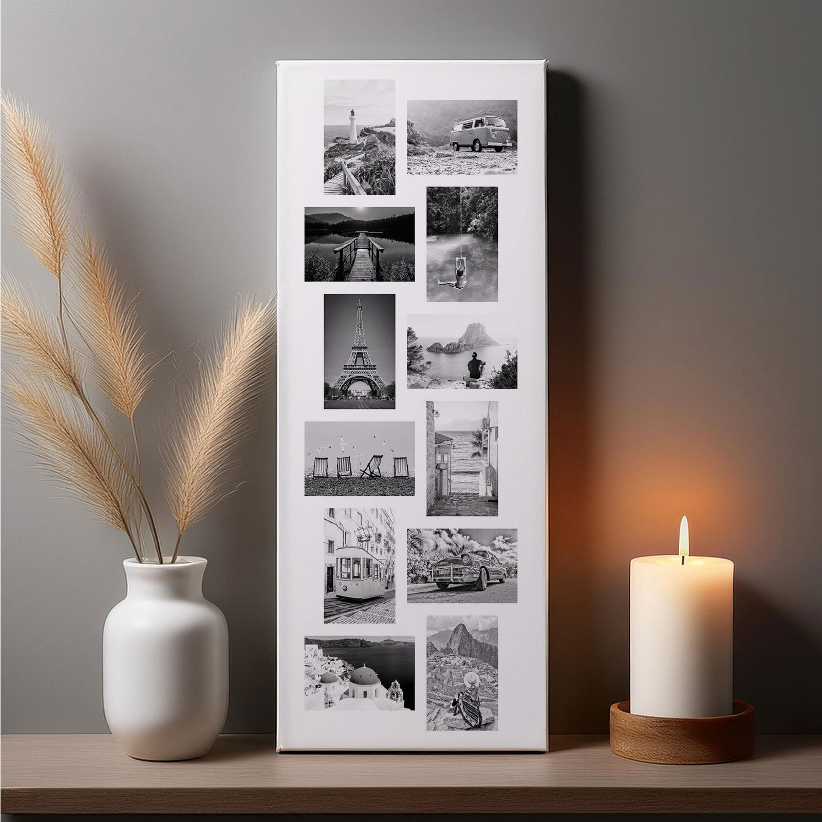 multiple image photo print panoramic portrait