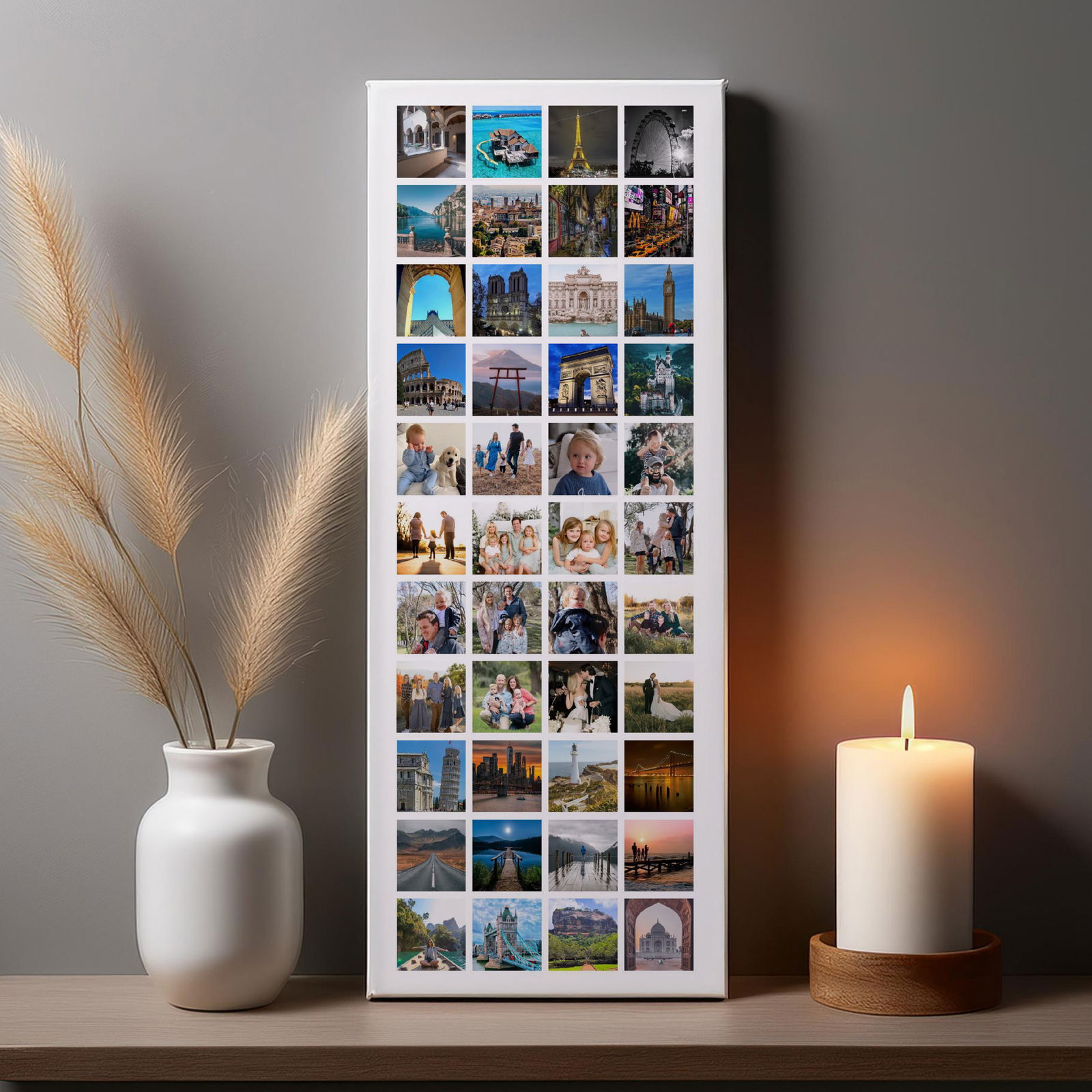 custom photo canvas multiple images panoramic