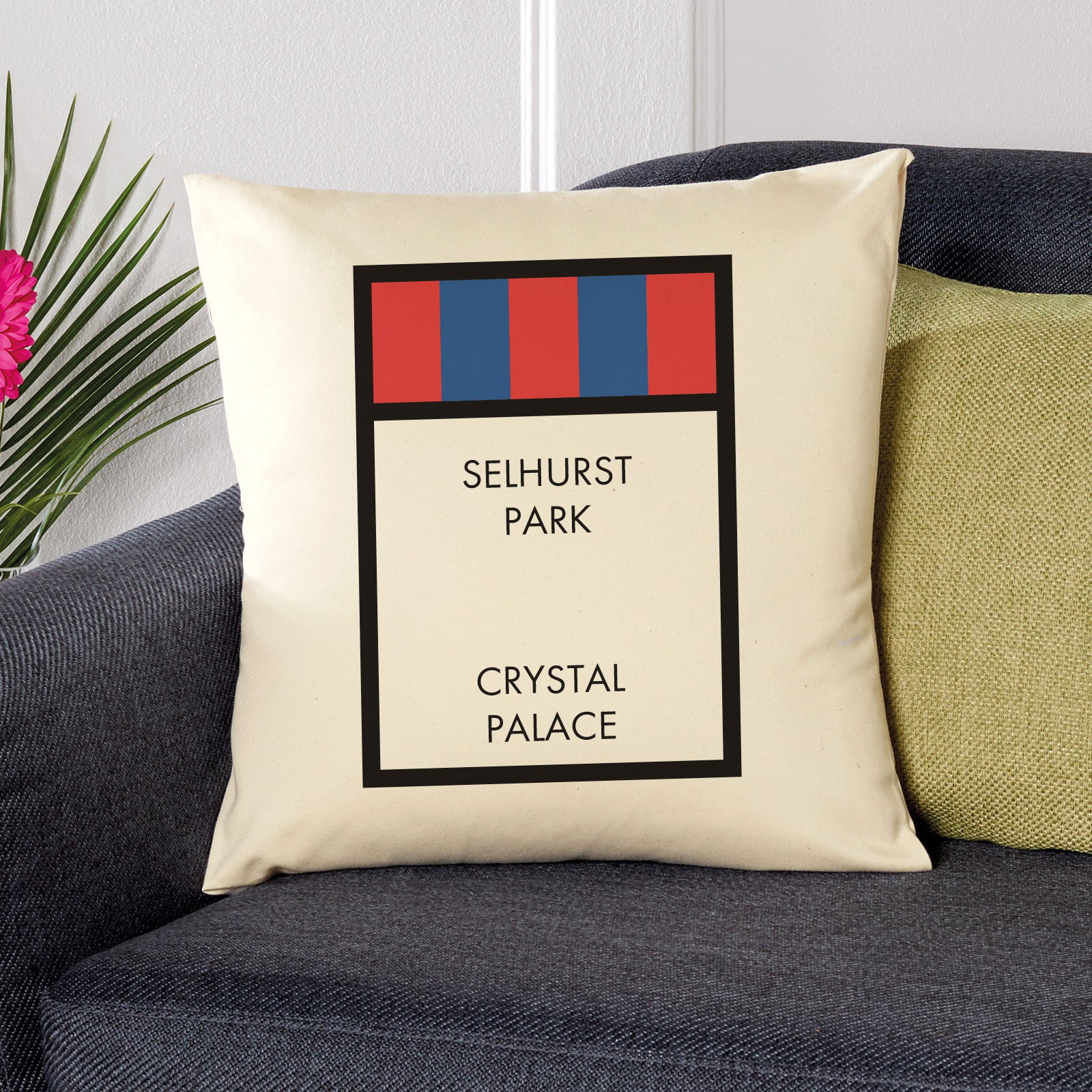 monopoly football cushion crystal palace