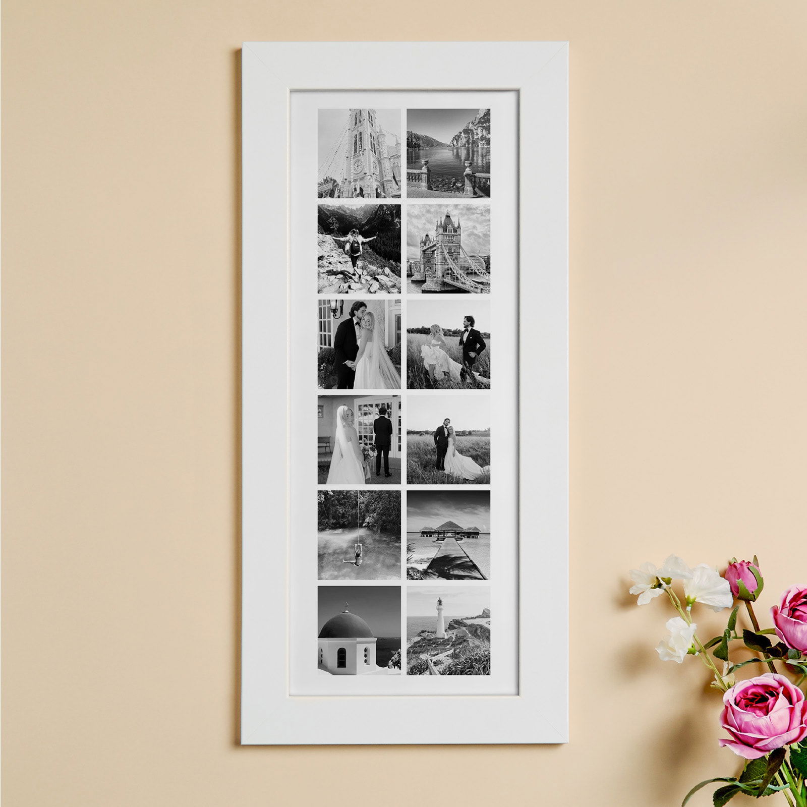 custom photo grid tall portrait picture
