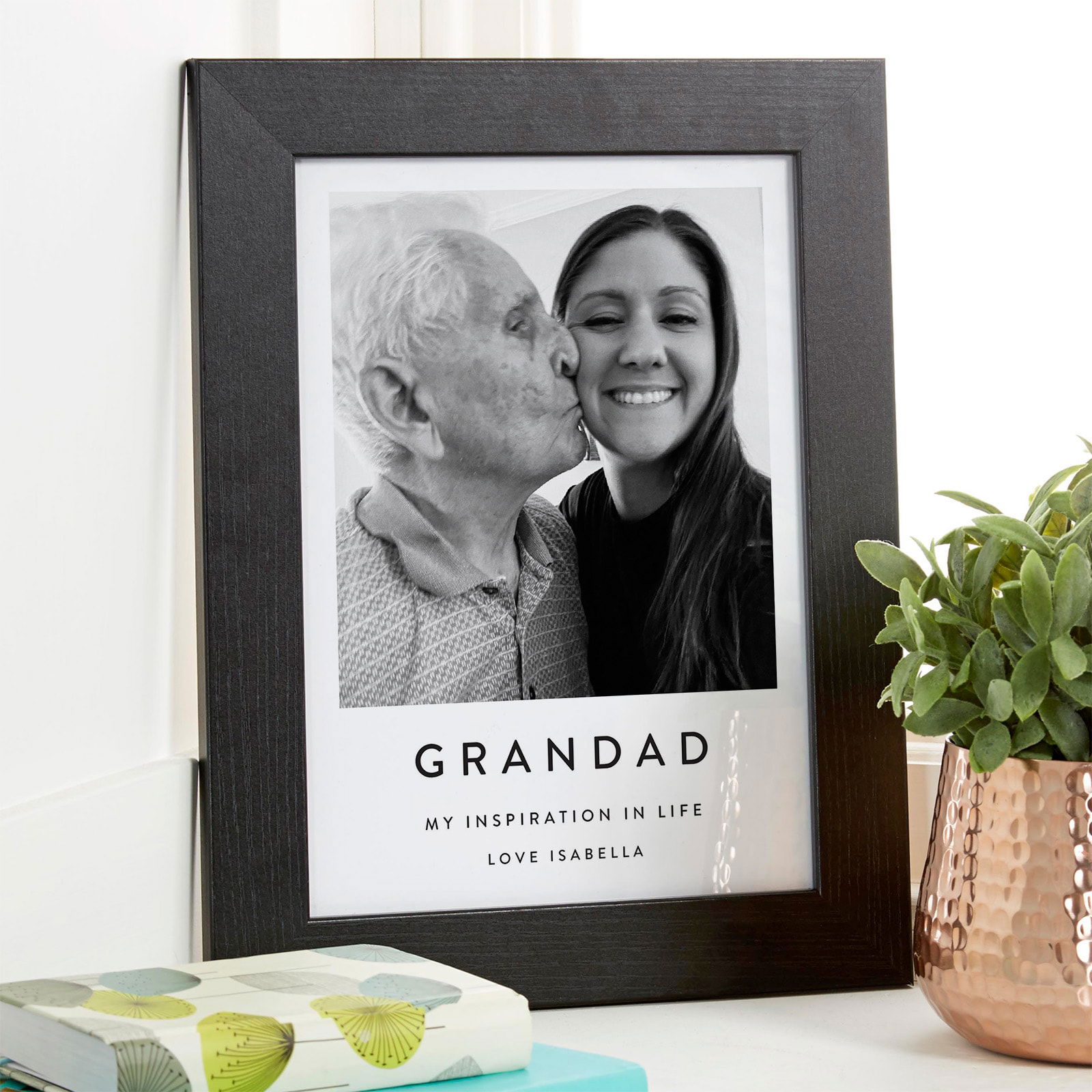 grandad photo gift framed print