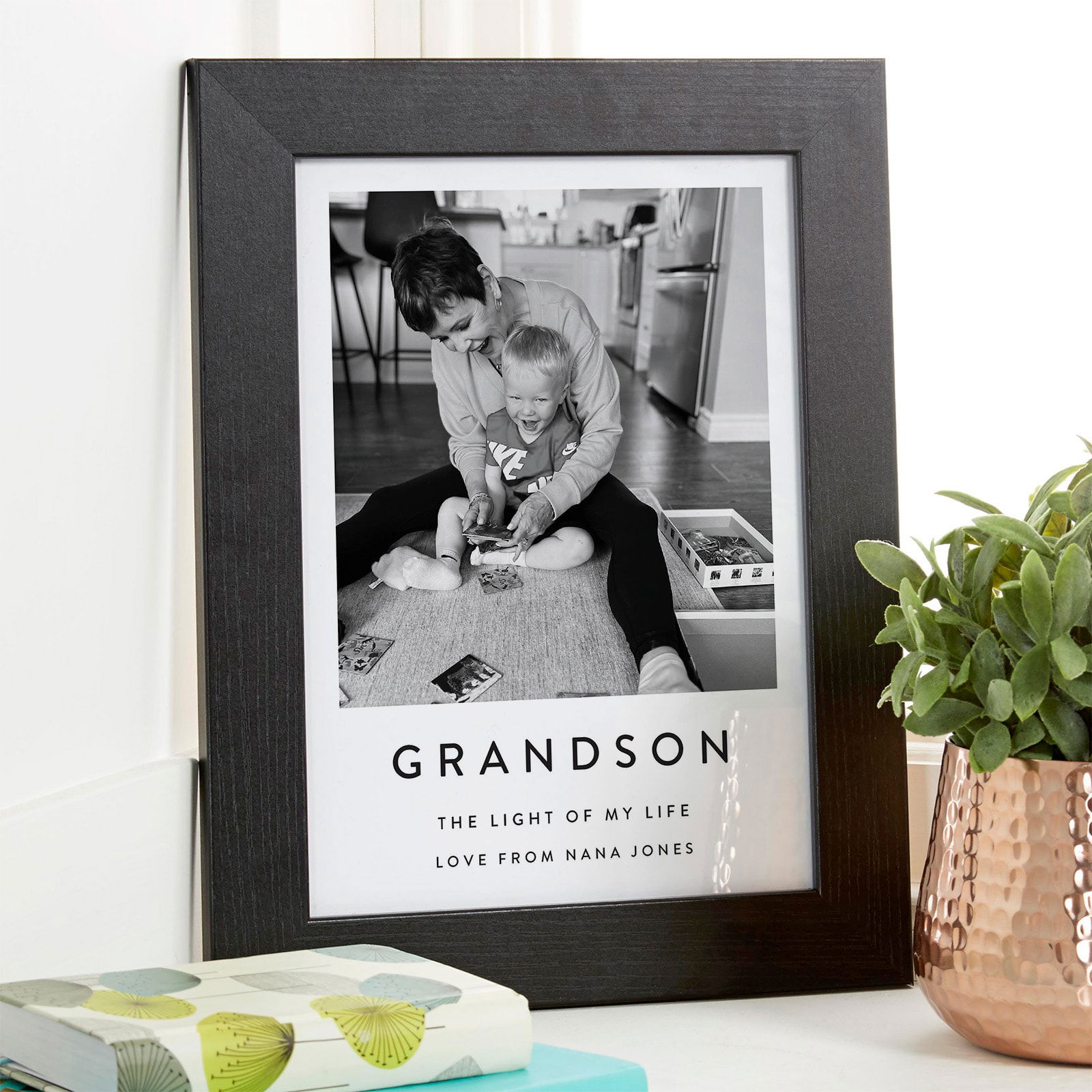 photo of grandson framed