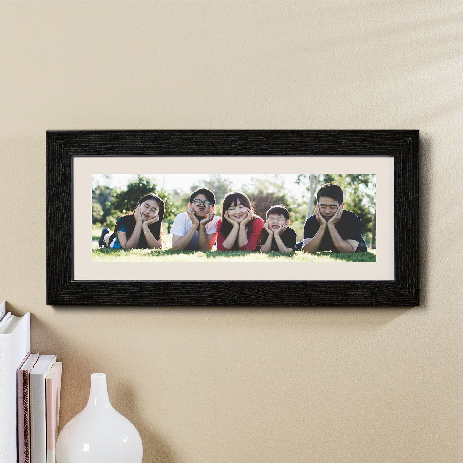 panoramic custom photo wall art print