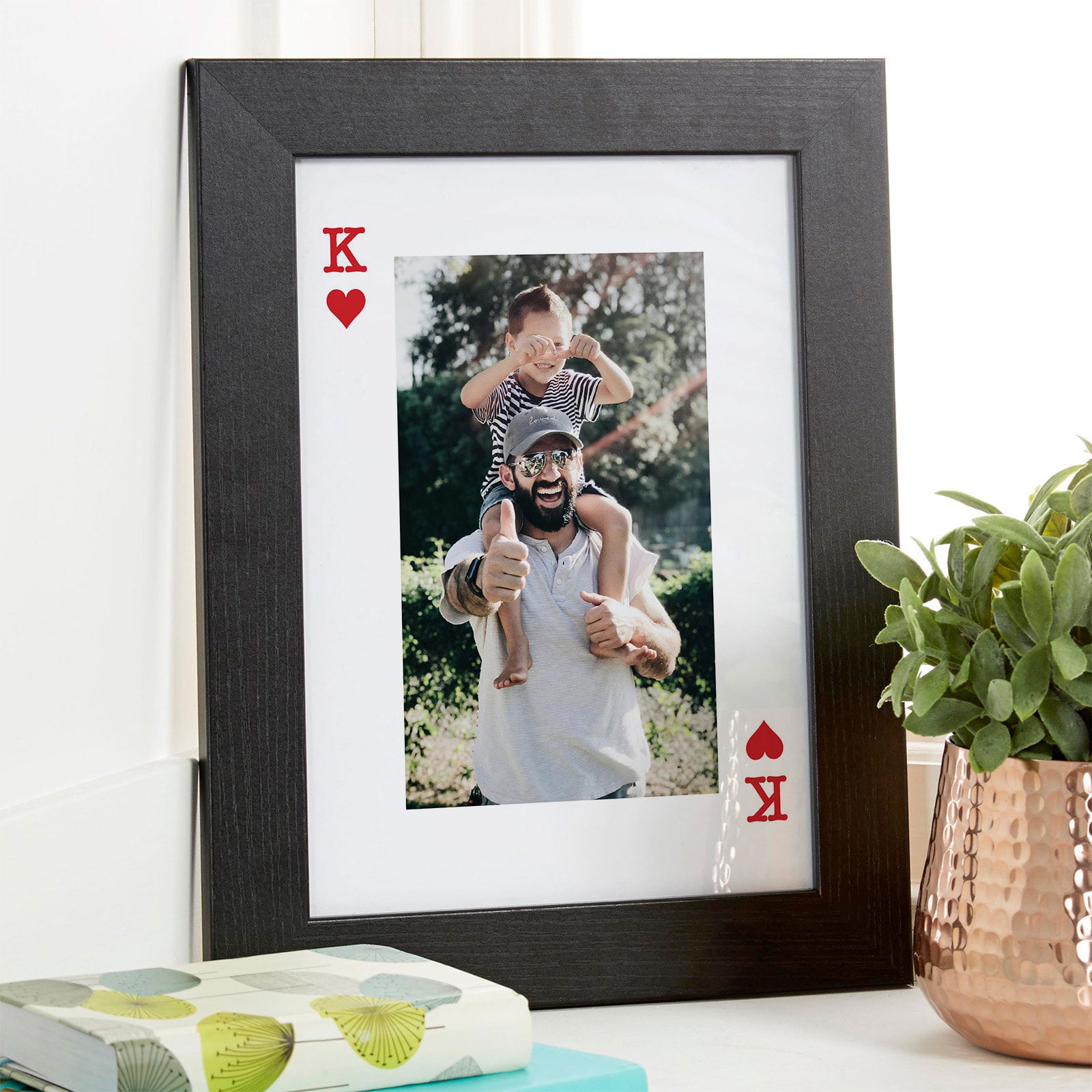 custom playing card with photo