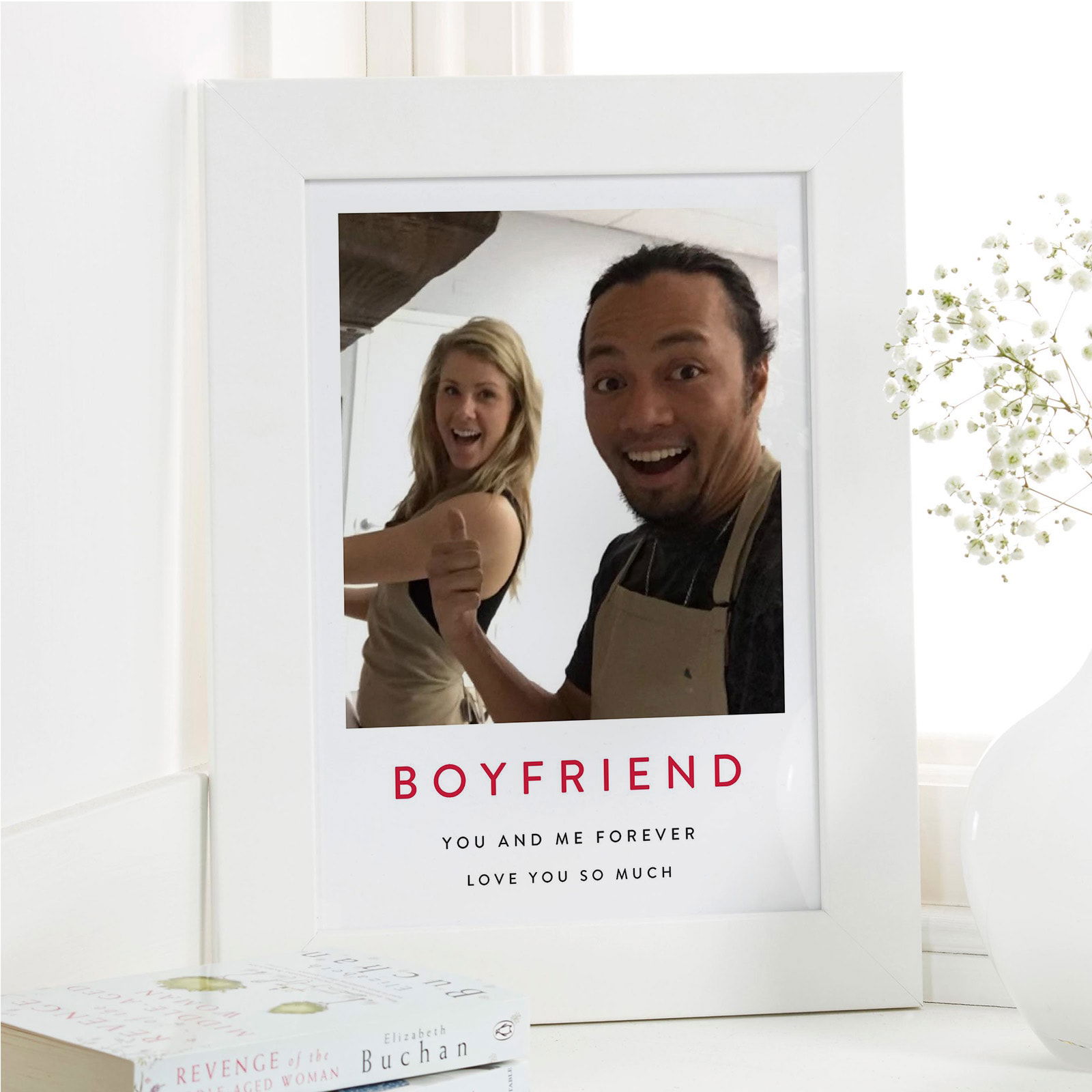 custom photo print of boyfriend