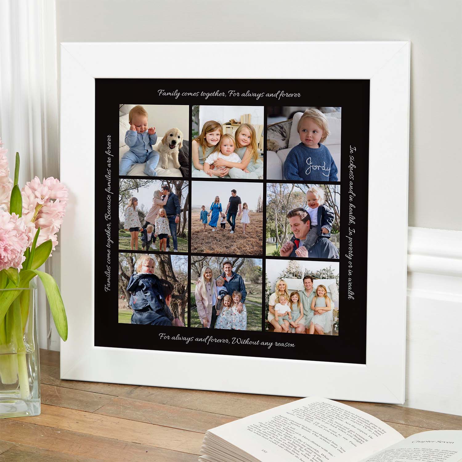 custom photo picture collage framed