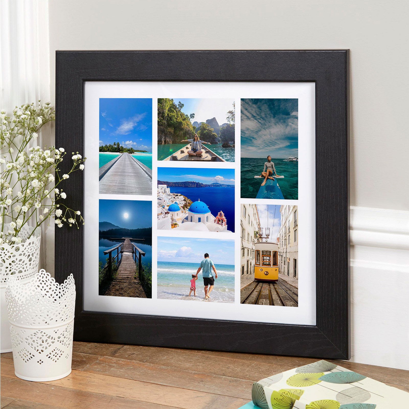 photo montage collage multi images square