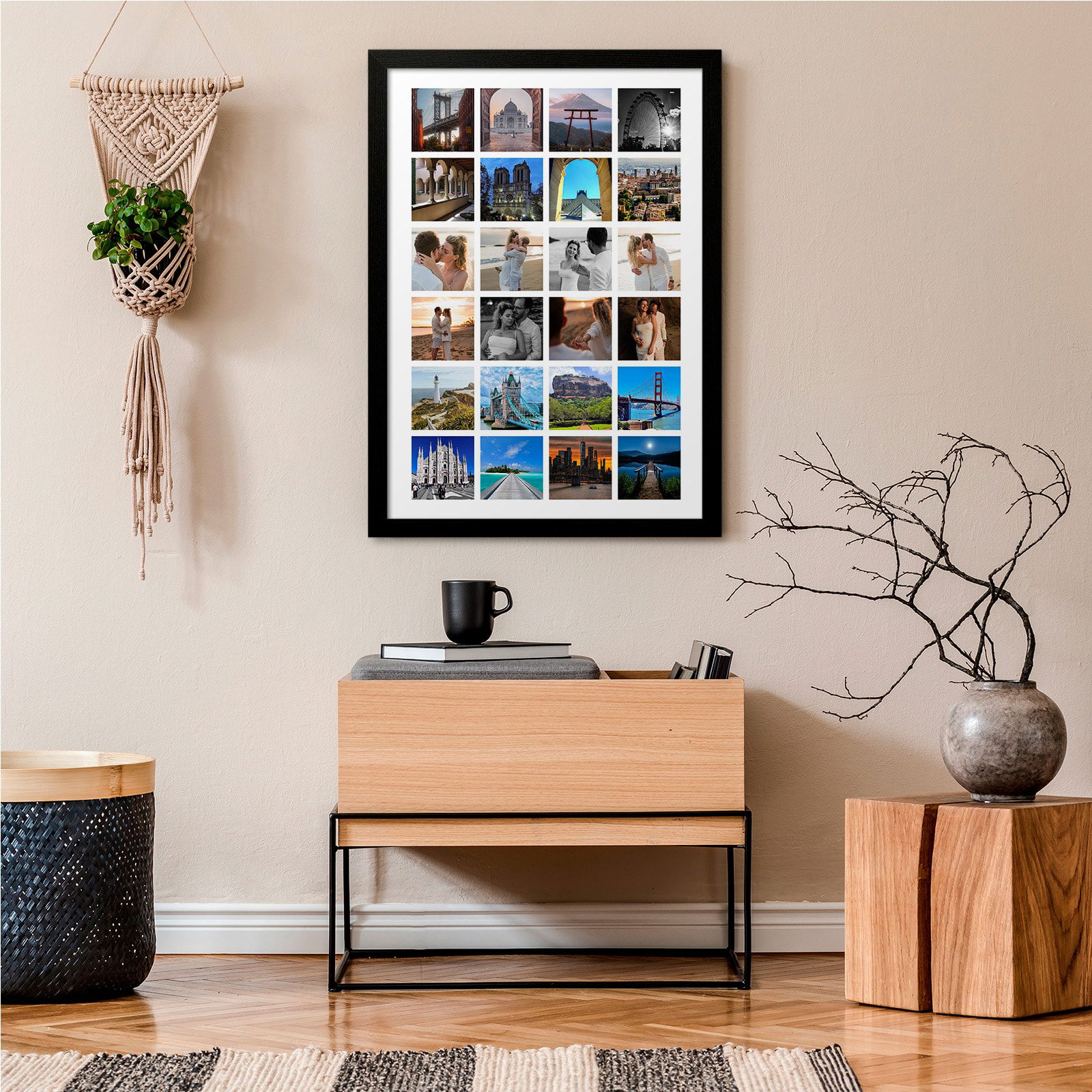 photo upload custom print framed