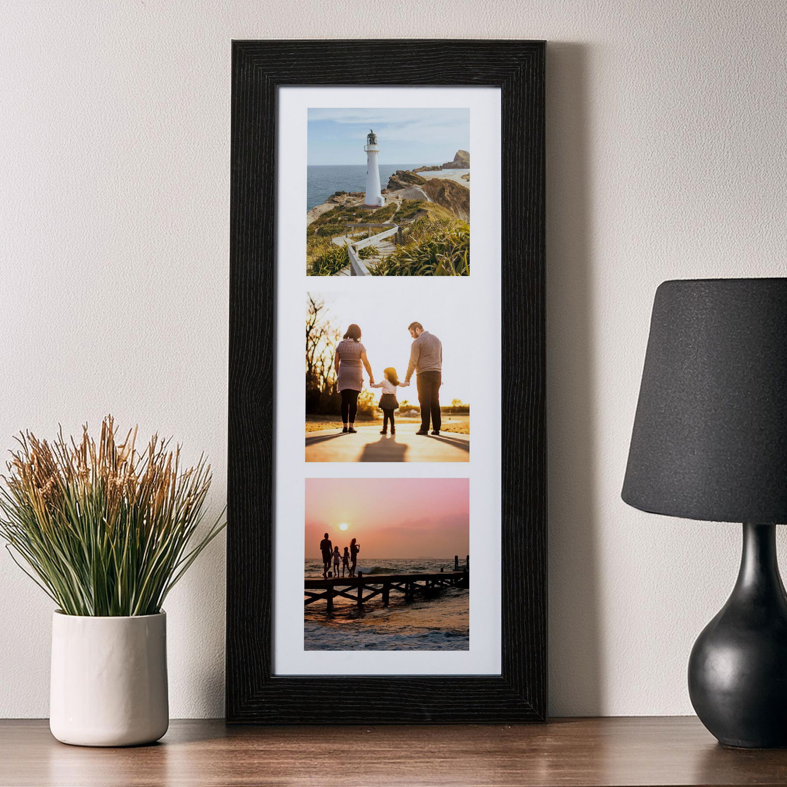 custom framed photo print 3 images