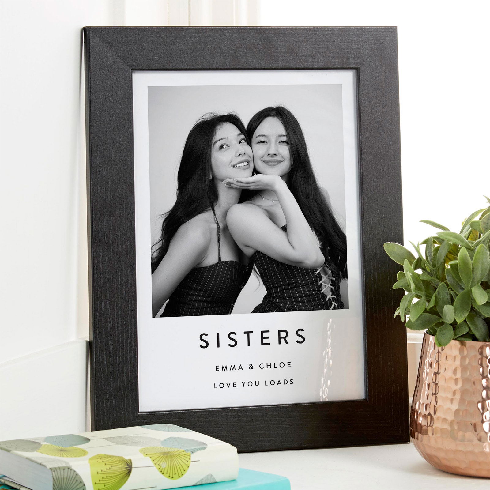 sister gift ideas framed photo print