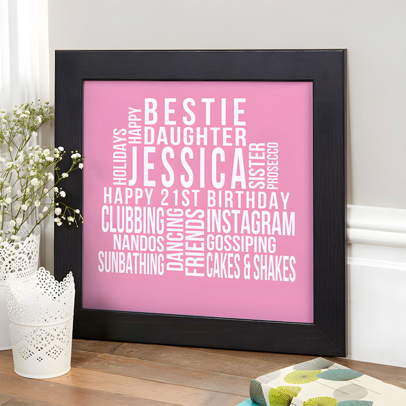 Personalised 21st Birthday Gift Ideas | Chatterbox Walls