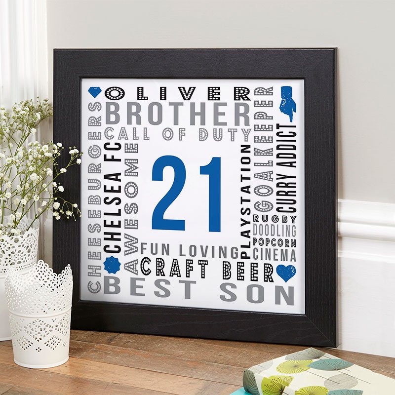 21st Birthday Gifts & Present Ideas For Men