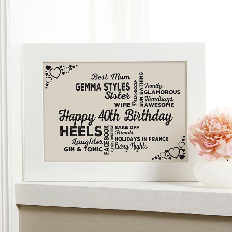 gift ideas for 40 year old woman birthday