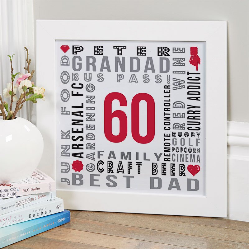 60th Birthday Gifts & Present Ideas For Men