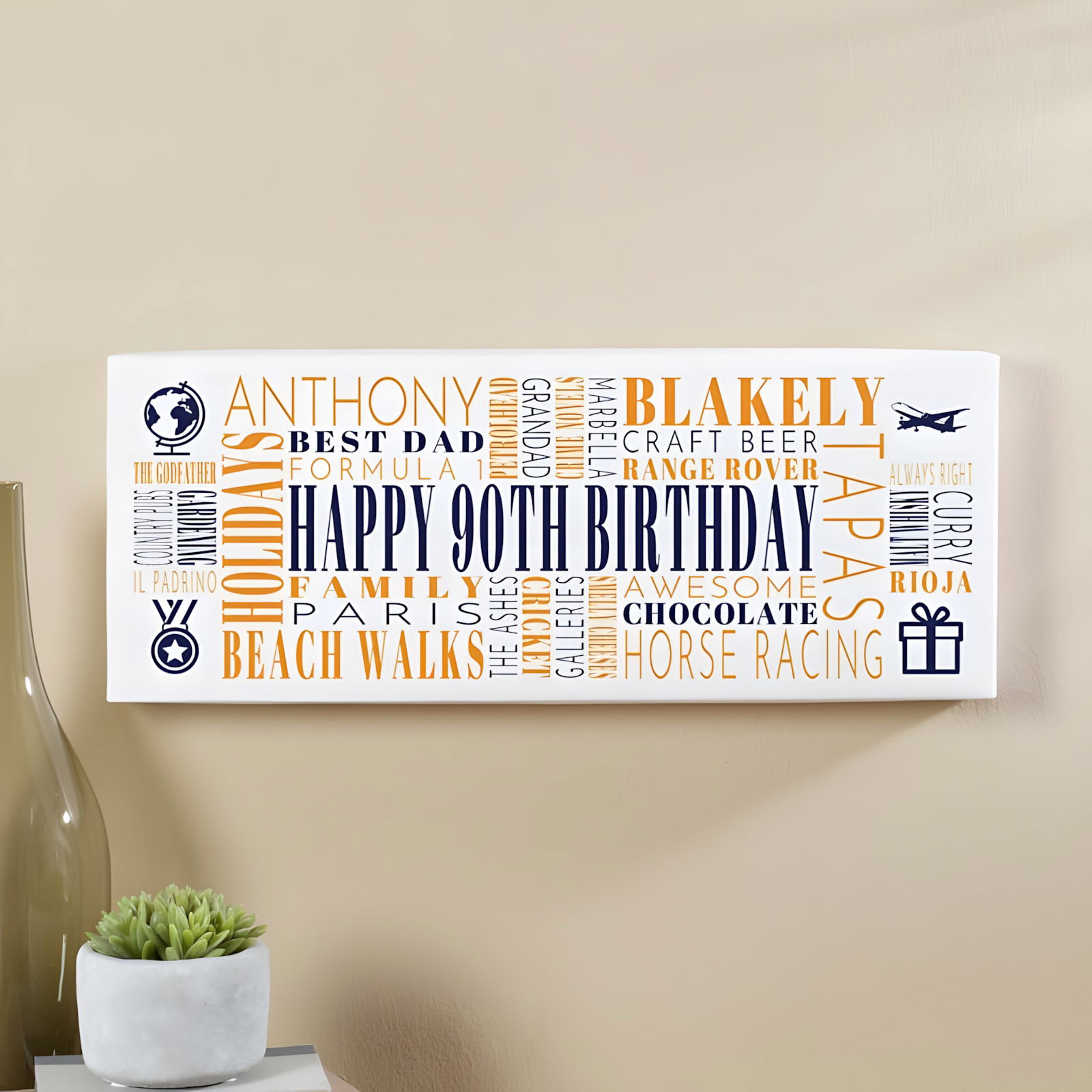 90th birthday gift unique