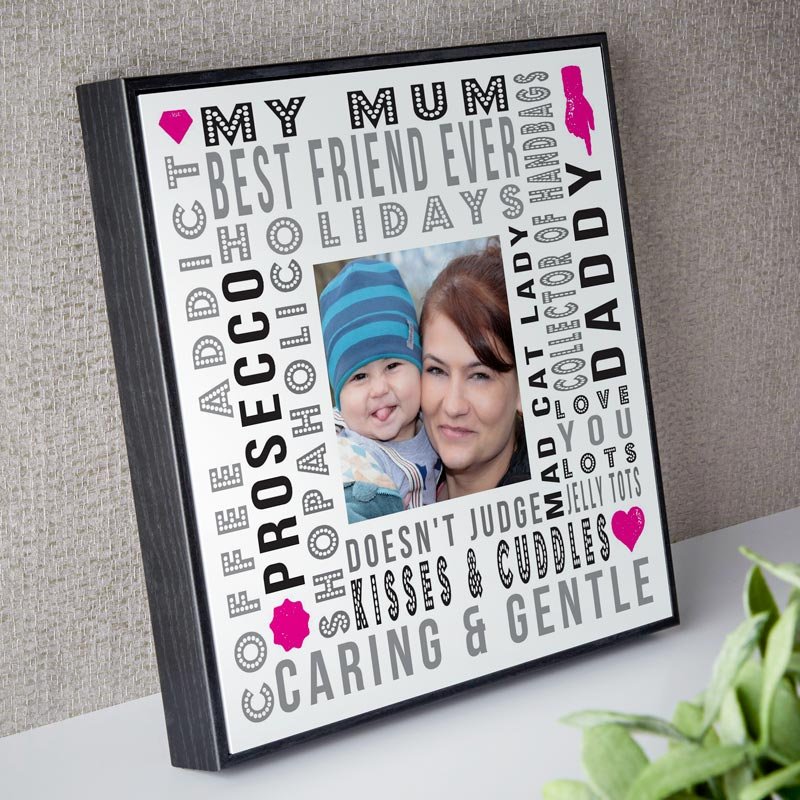 unique gift for mum  box frame print