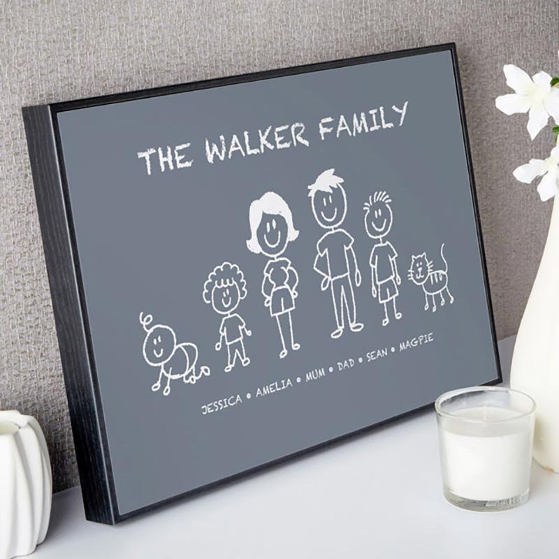 personalised family picture