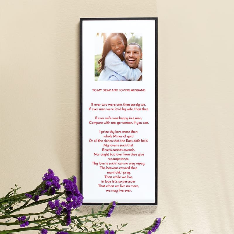 unusual gift ideas poem with photo