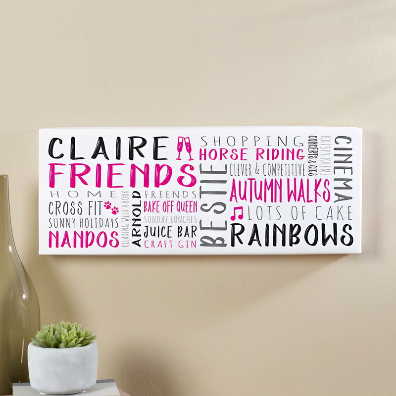 Personalised Word Art Gifts To Celebrate Occasions | Chatterbox Walls