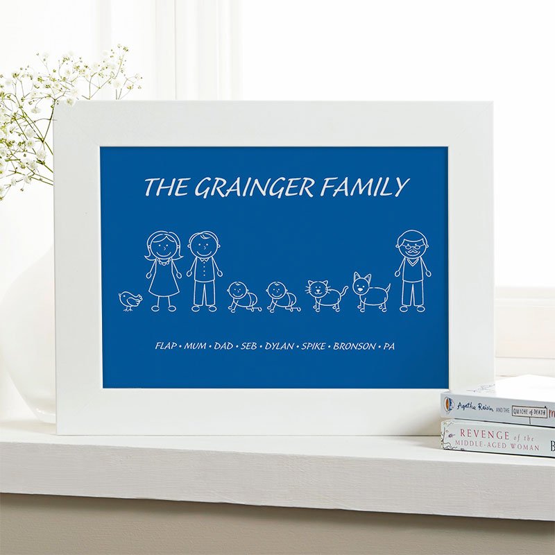 unique gift for family picture print