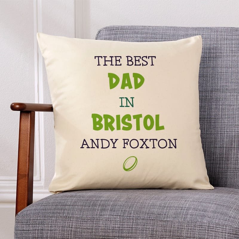 personalised cushion gift for dad