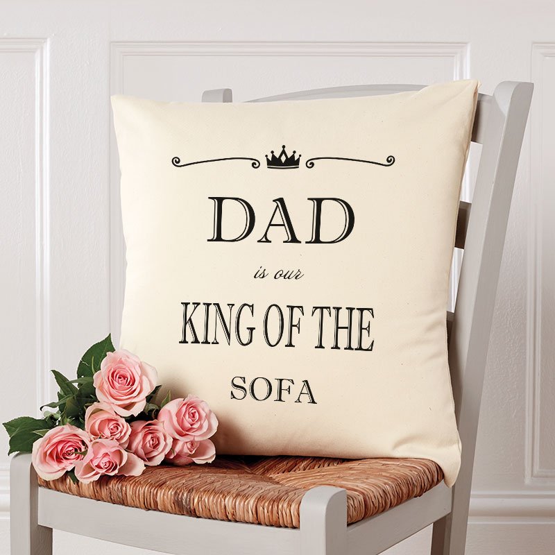 personalised cushion gifts for dad