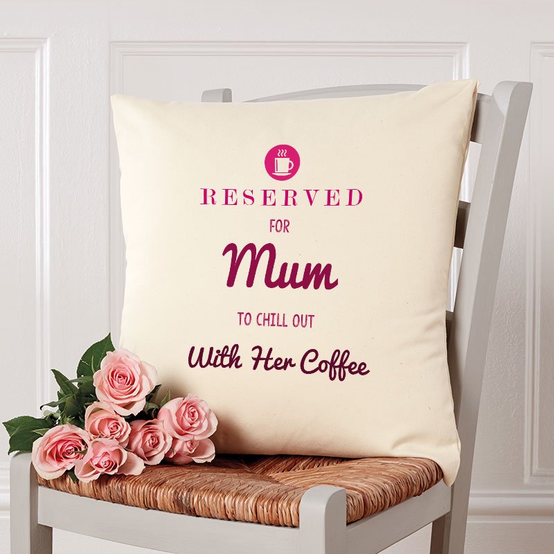personalised mum gift custom cushion