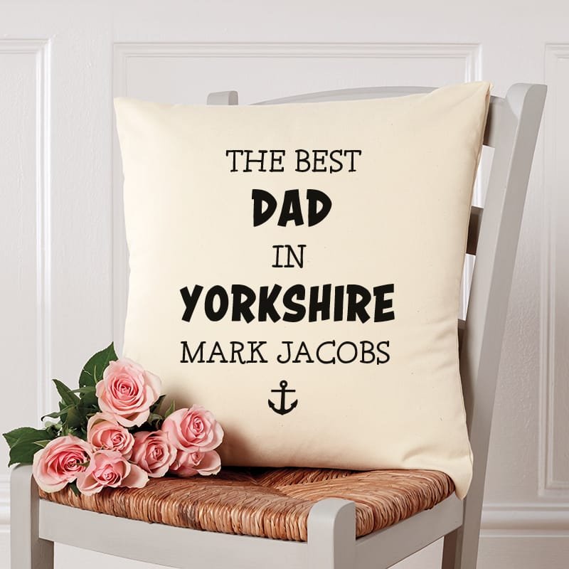 best dad in yorkshire personalised gift