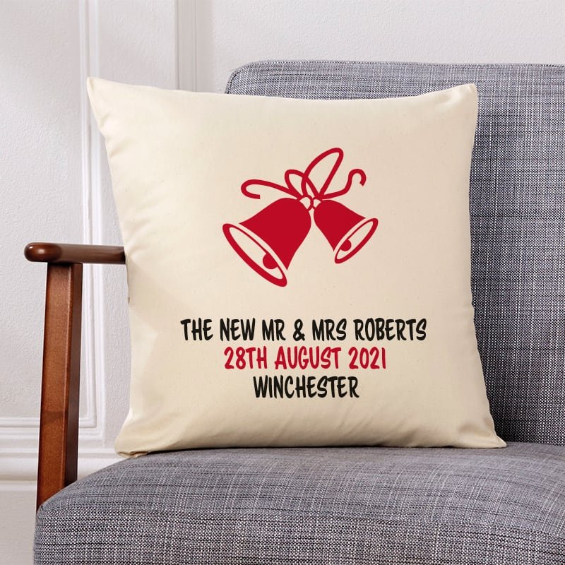 unique wedding gift ideas personalised cushion