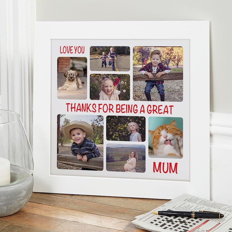 photo montage mum gift framed