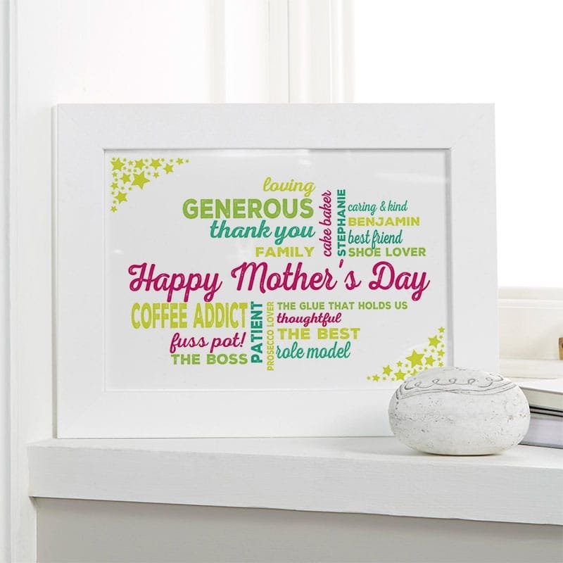 mum gift with words