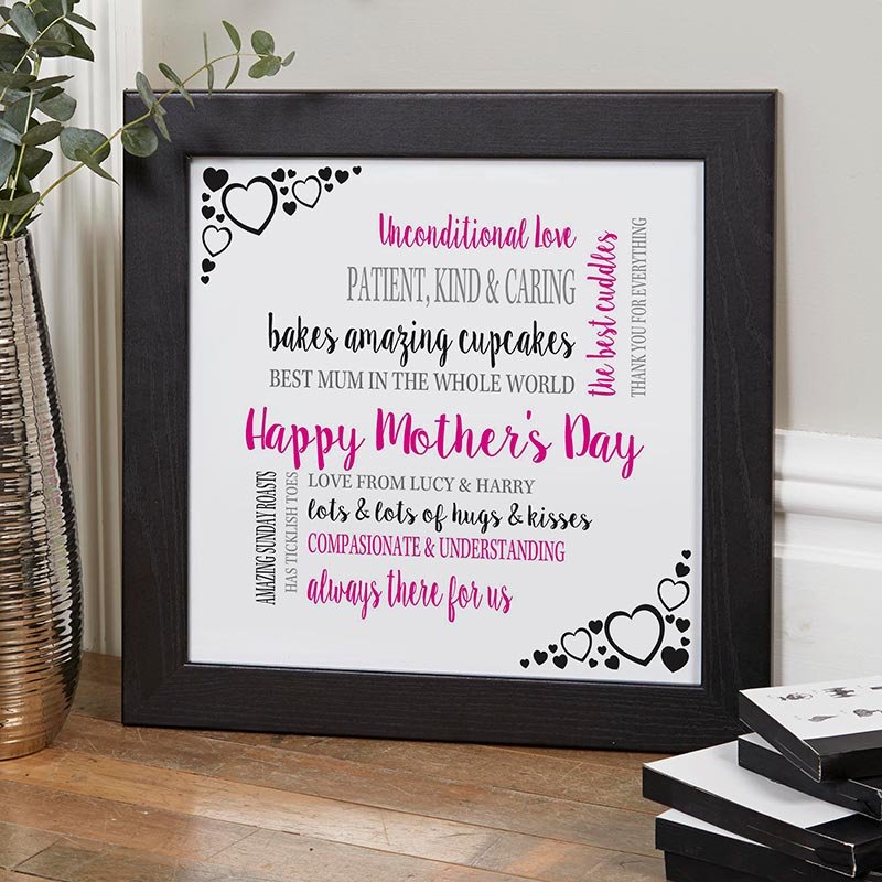 personalised gift print for mum