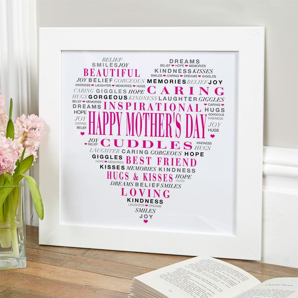 mothers day love heart gift