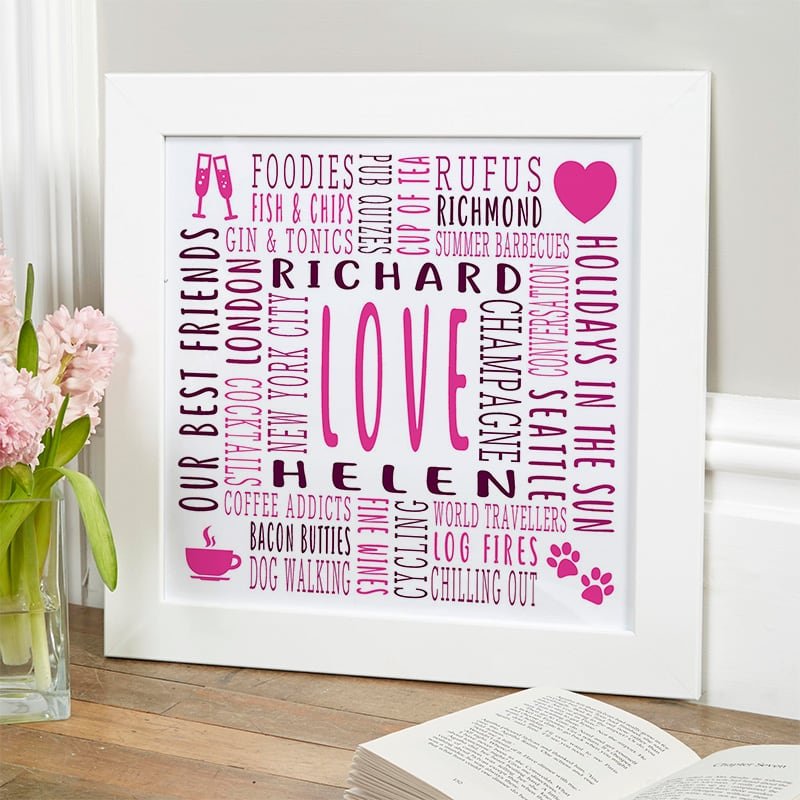 personalised gifts with words