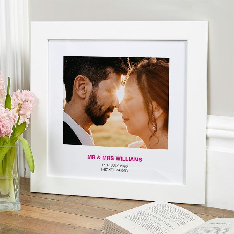wedding memory anniversary gift personalised photo picture