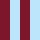 Claret & Blue Stripes